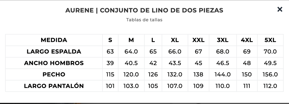 AURENE | CONJUNTO DE LINO DE DOS PIEZAS