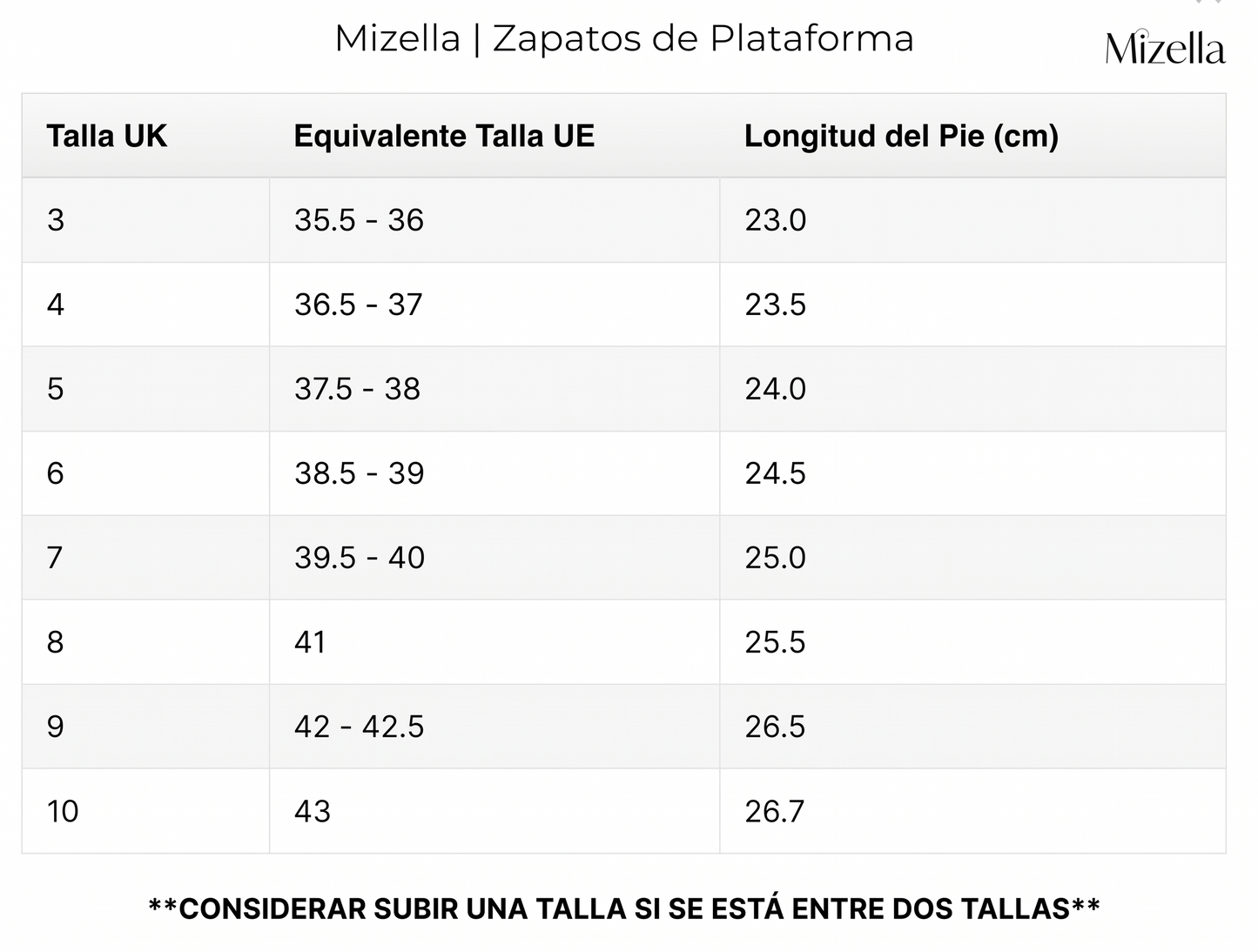 Mizella | Zapatos de tacón con plataforma