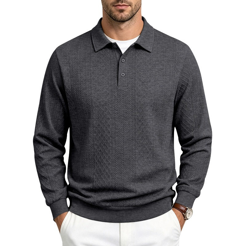 Dante | Jersey Waffle de Cuello Abierto
