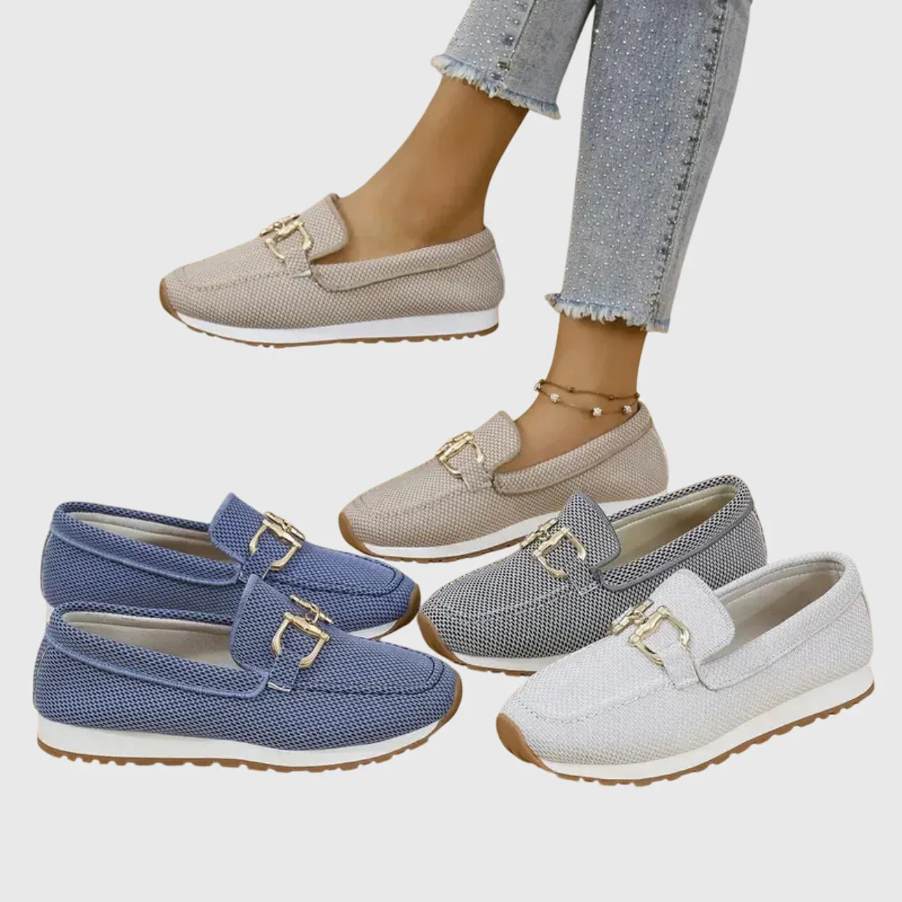 Chiara | Sneakers tipo mocasín.