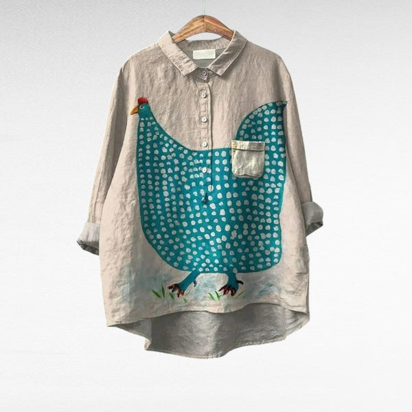 Mireva - Elegante blusa vintage