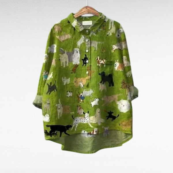 Mireva - Elegante blusa vintage