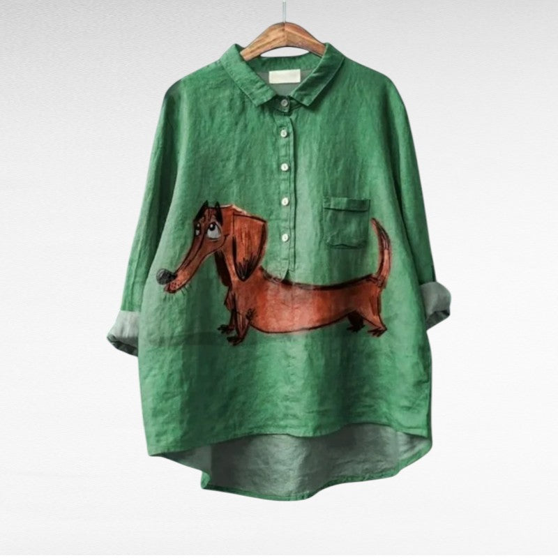 Mireva - Elegante blusa vintage