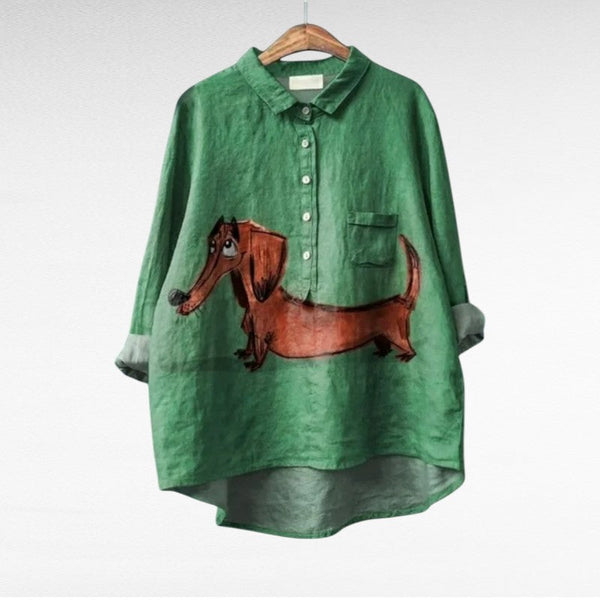 Mireva - Elegante blusa vintage
