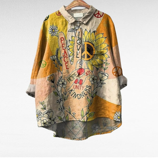 Mireva - Elegante blusa vintage