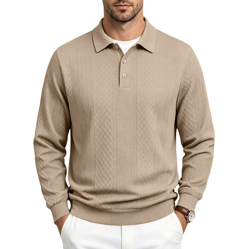 Dante | Jersey Waffle de Cuello Abierto