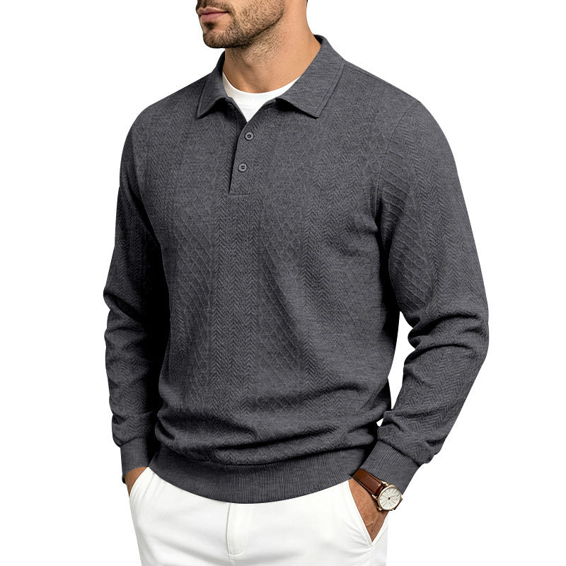 Dante | Jersey Waffle de Cuello Abierto