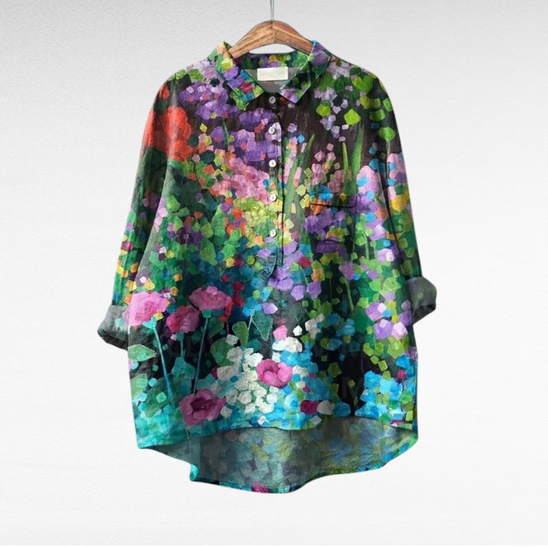 Mireva - Elegante blusa vintage