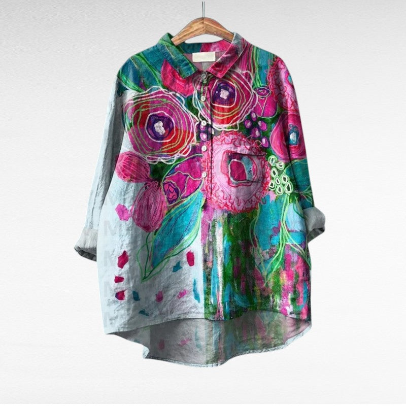 Mireva - Elegante blusa vintage