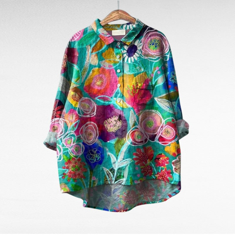 Mireva - Elegante blusa vintage
