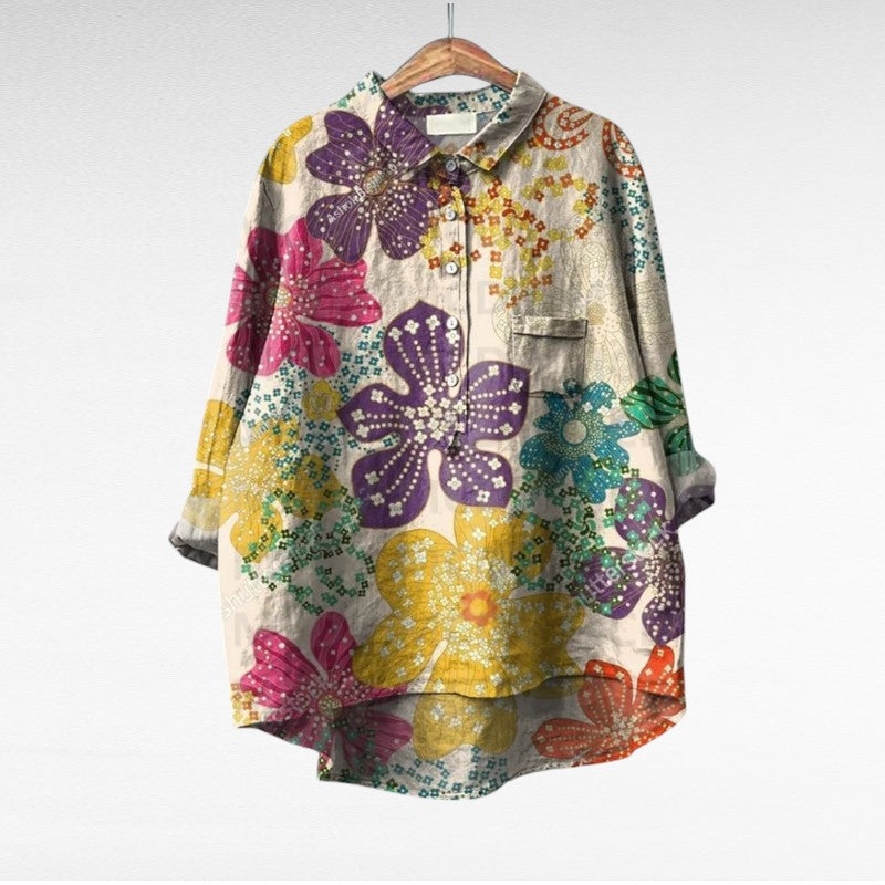 Mireva - Elegante blusa vintage