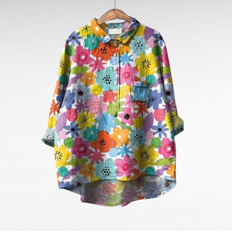 Mireva - Elegante blusa vintage