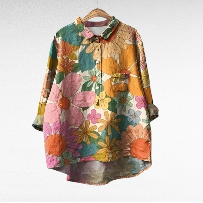 Mireva - Elegante blusa vintage