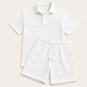 Conjunto de Polo y Pantalón Corto para Hombre – Casual de Verano