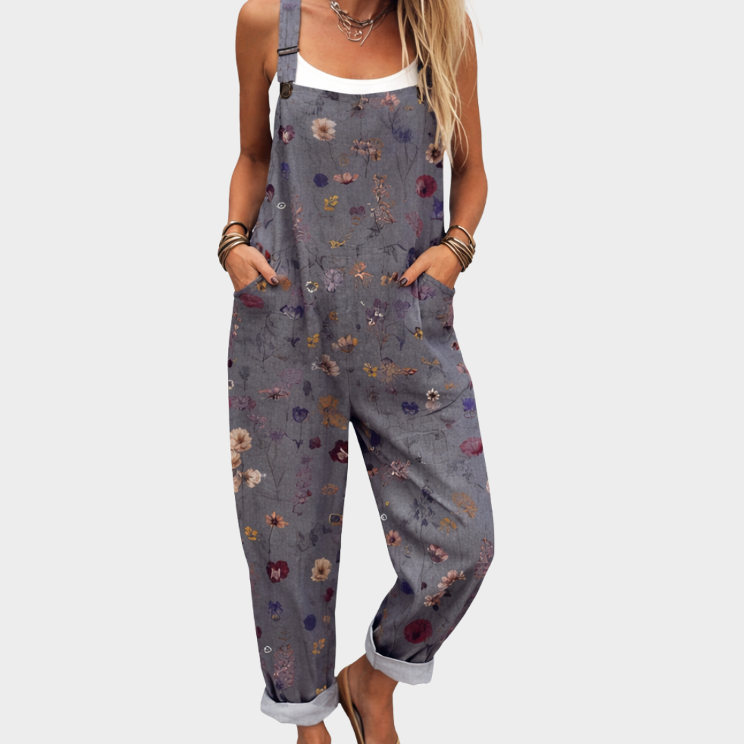 CHANTEL | MONO CON ESTAMPADO FLORAL ATEMPORAL