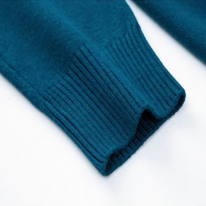 FRANCO MARINO | JERSEY ELEGANTE CON CUELLO ALTO