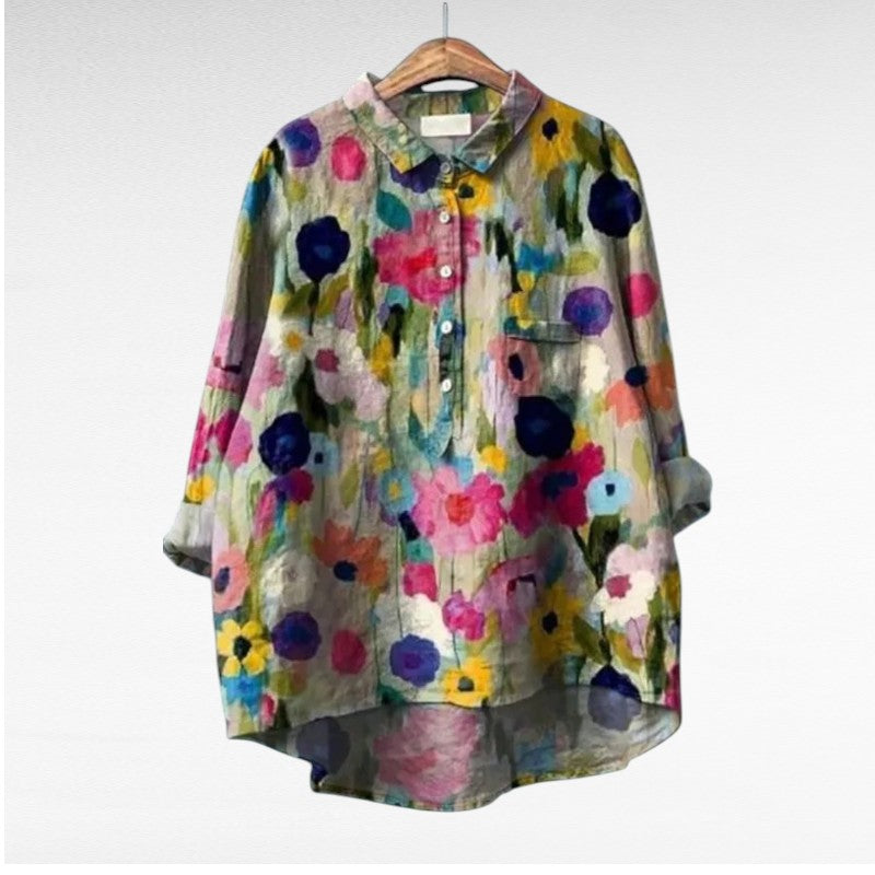 Mireva - Elegante blusa vintage