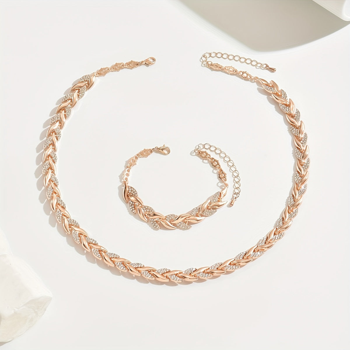 Elena™ | Conjunto de Joyería Cola de Pez Premium