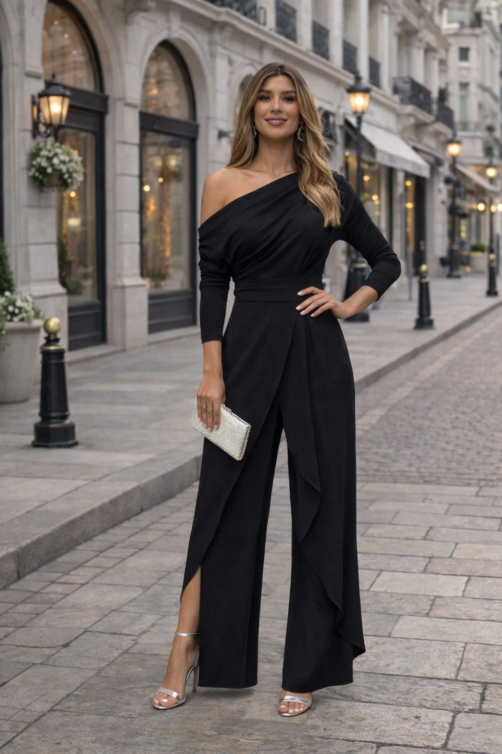 Bruselas -  Mono Cruzado elegante