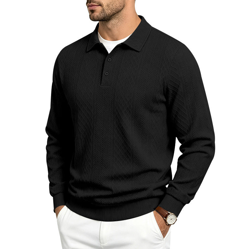 Dante | Jersey Waffle de Cuello Abierto
