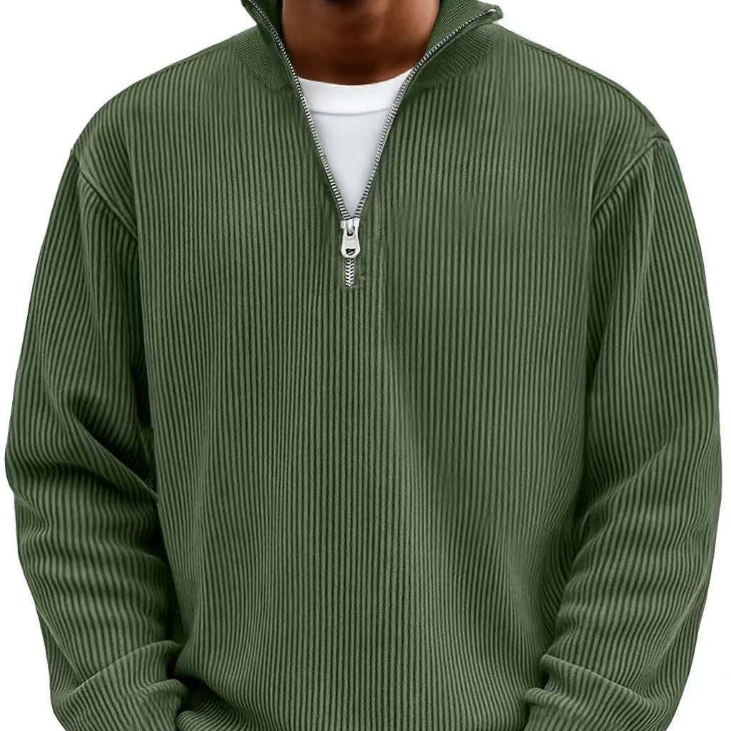 Adonis - Jersey elegante con cuello con cremallera