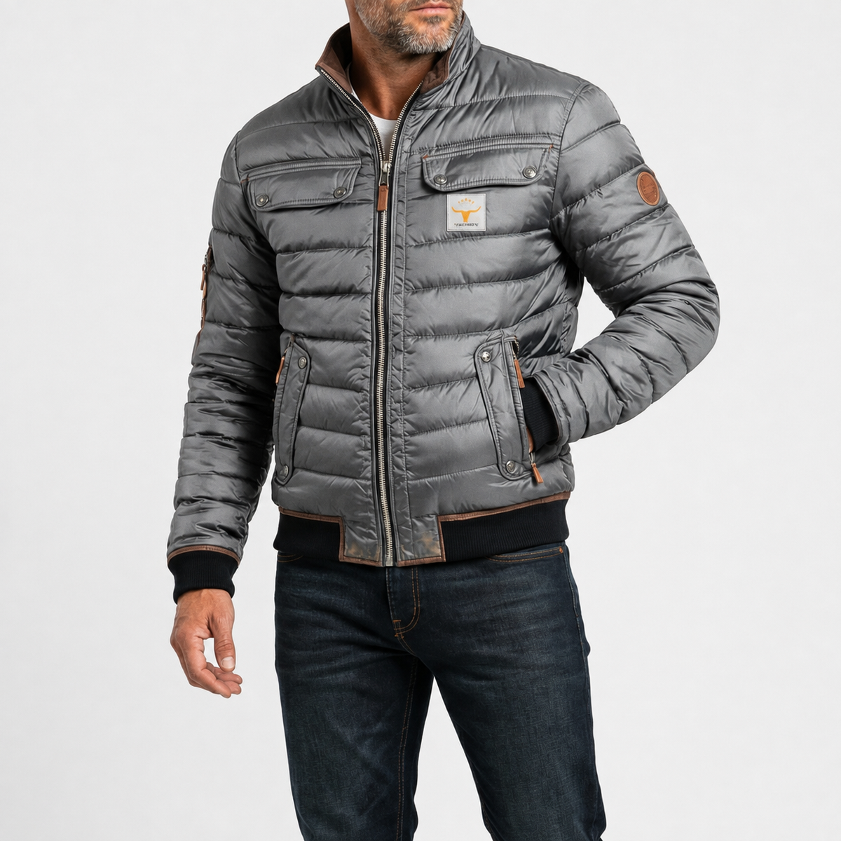 Romeo | Chaqueta Vintage de Estilo Casual