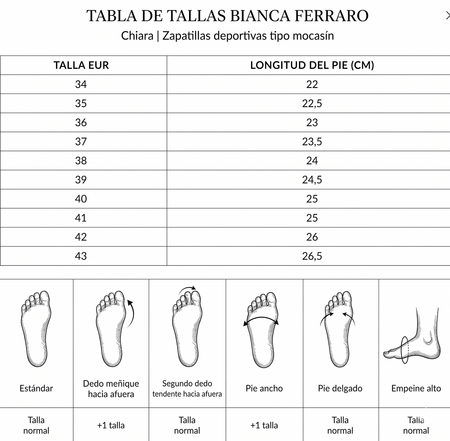 Chiara | Sneakers tipo mocasín.