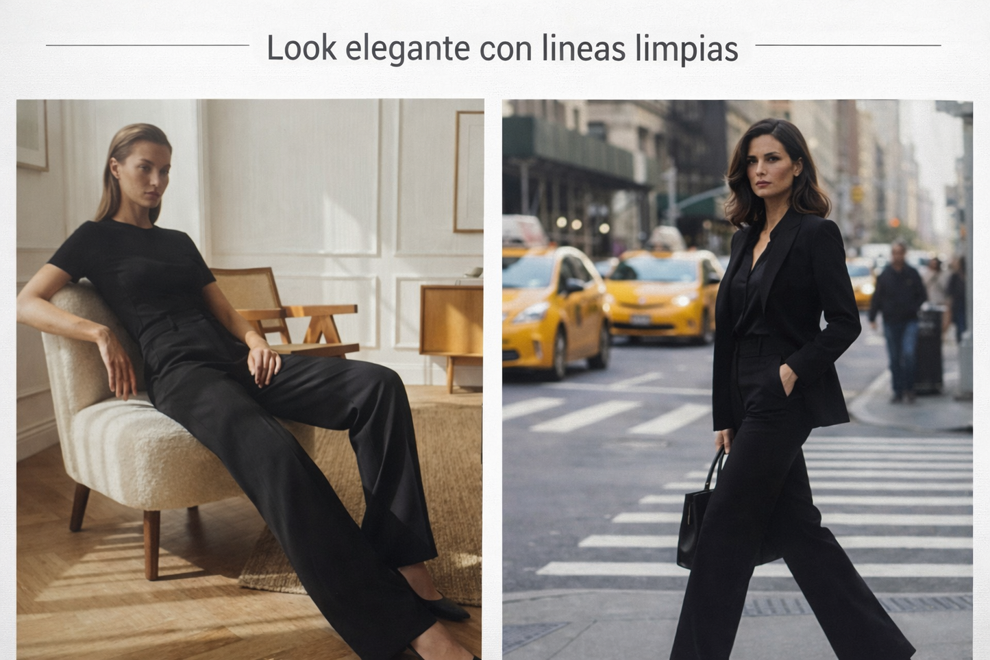 Bologna - Pantalones de traje de mujer de cintura alta