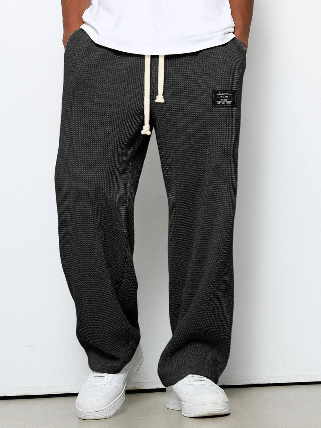 Madrid - Pantalones de hombre transpirables de lino y algodón
