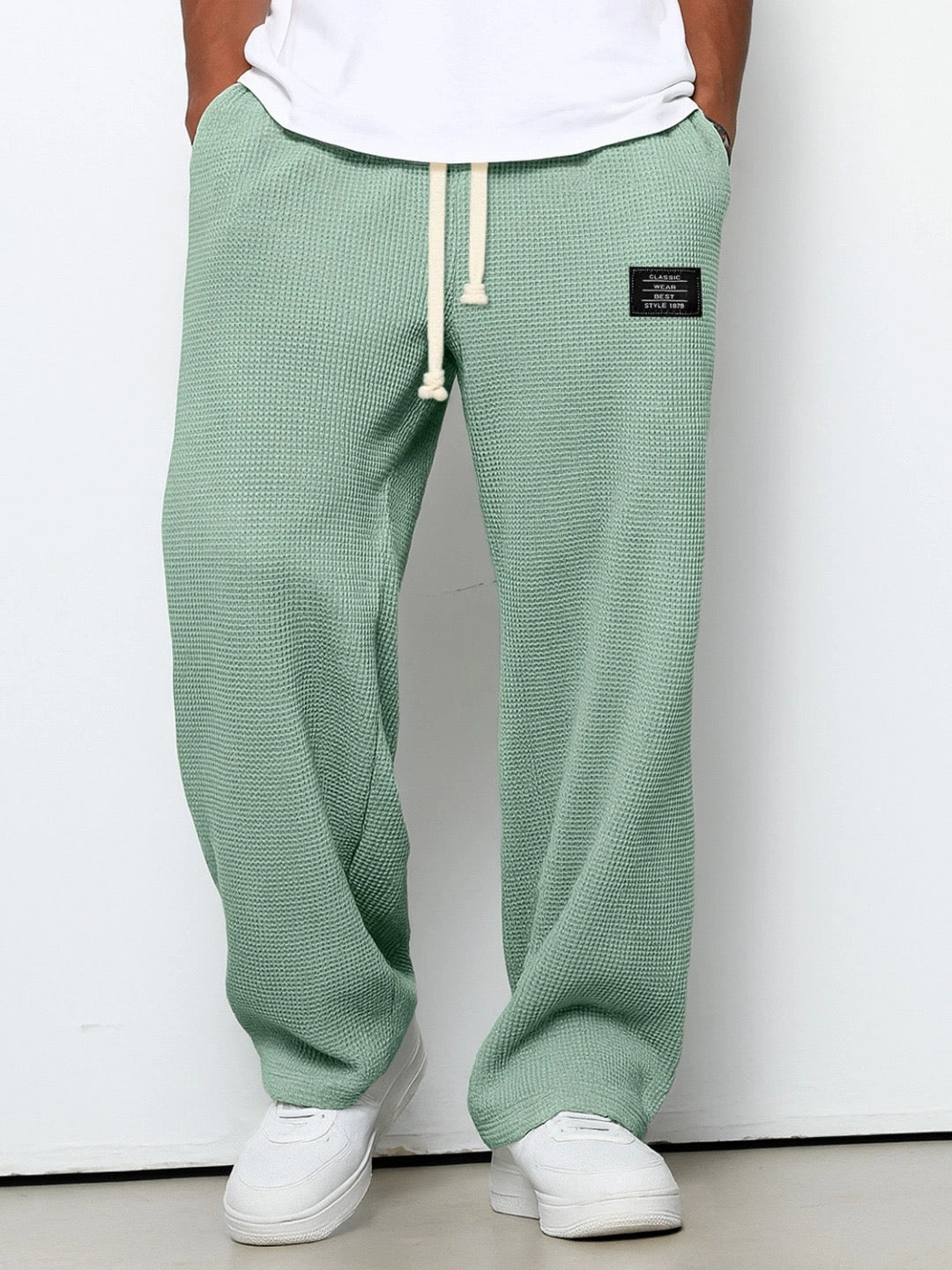 Madrid - Pantalones de hombre transpirables de lino y algodón