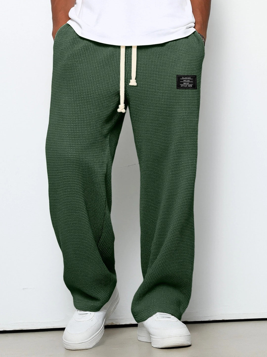 Madrid - Pantalones de hombre transpirables de lino y algodón