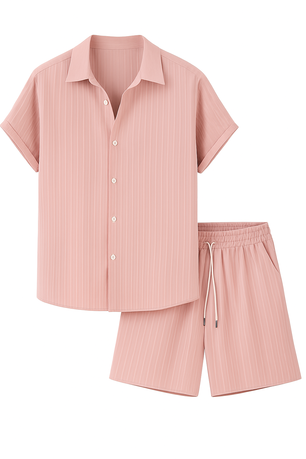 Conjunto de Verano para Hombre a Rayas