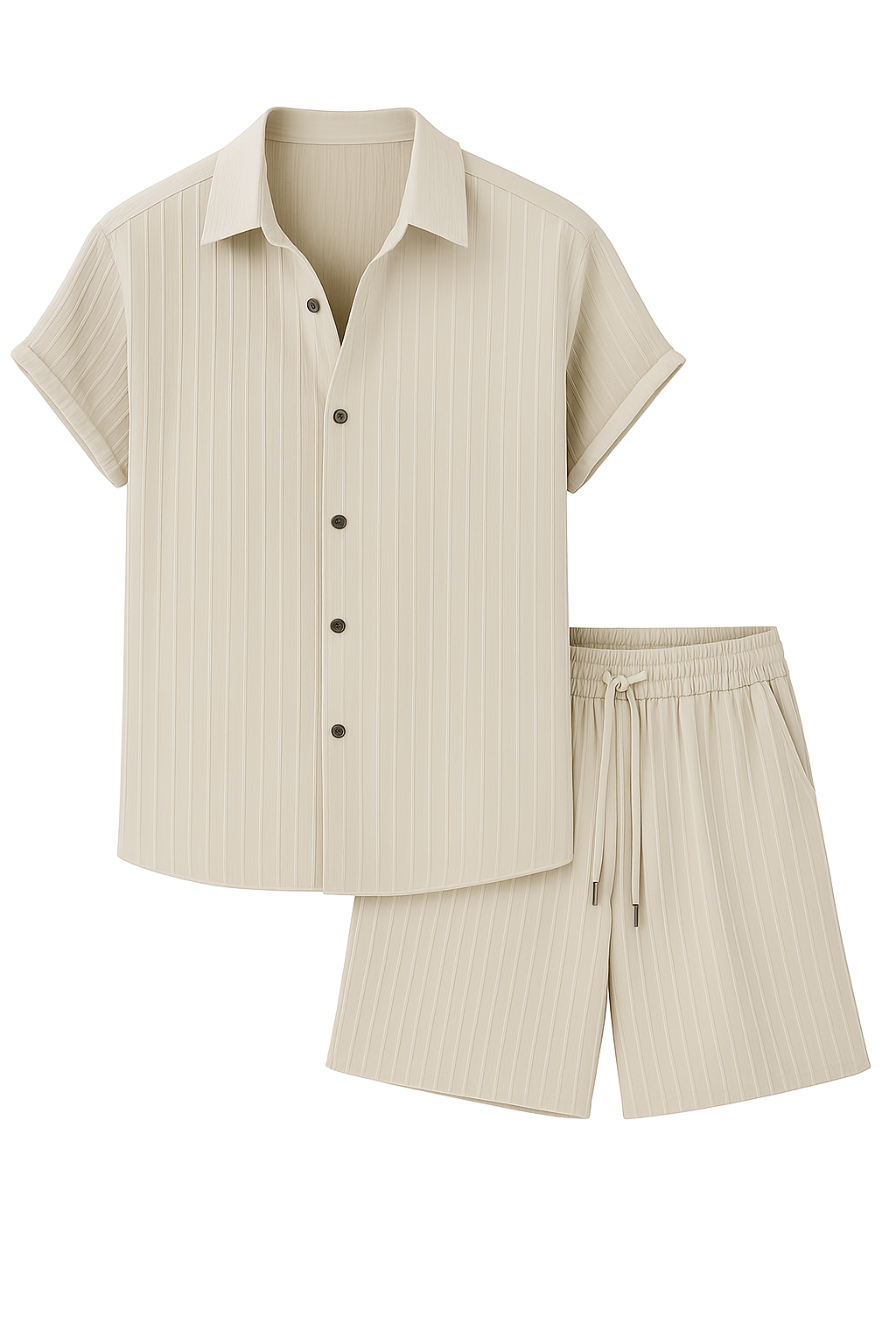 Conjunto de Verano para Hombre a Rayas