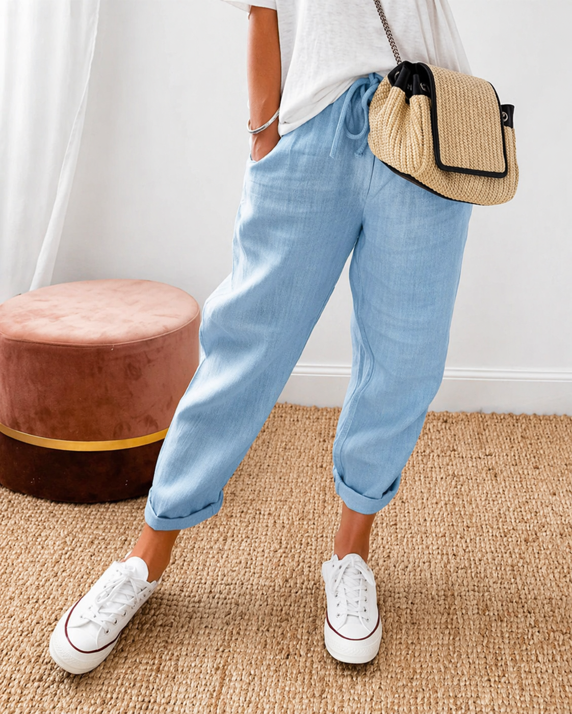 Linae | Pantalón Casual Relajado 1+1 GRATIS (Añade 2 unidades al carrito para activar el descuento)