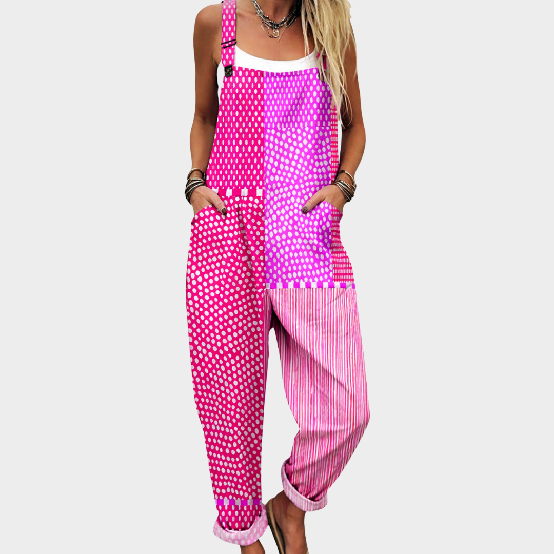 Cómodo peto estampado