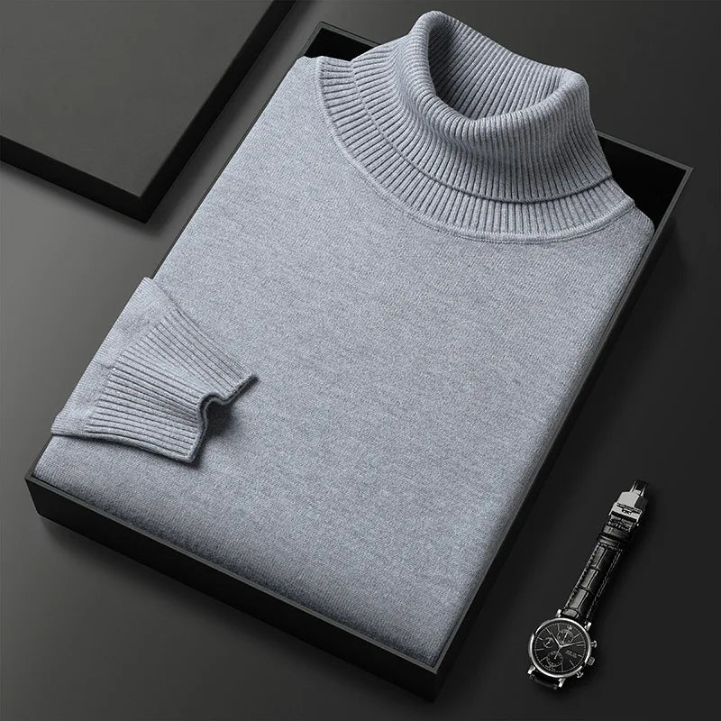 FRANCO MARINO | JERSEY ELEGANTE CON CUELLO ALTO