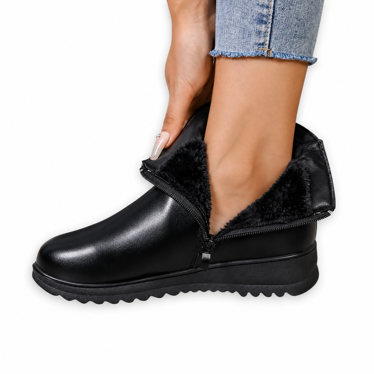NORDYNA | Botines de invierno para mujer cálidos y elegantes