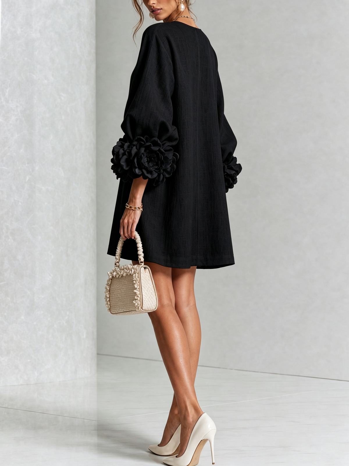 Élodie | Vestido floral abotonado