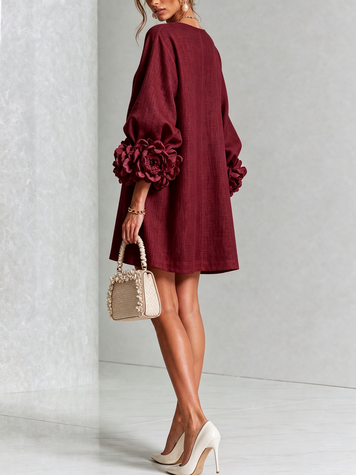 Élodie | Vestido floral abotonado