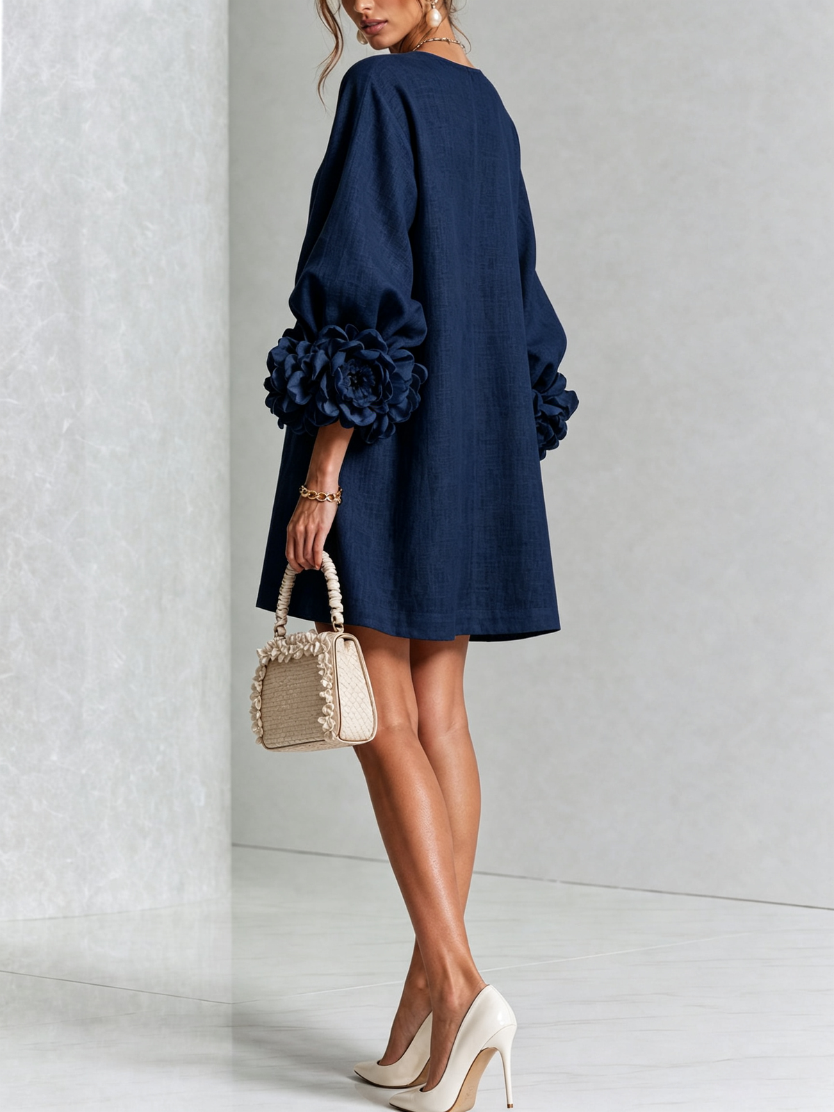 Élodie | Vestido floral abotonado