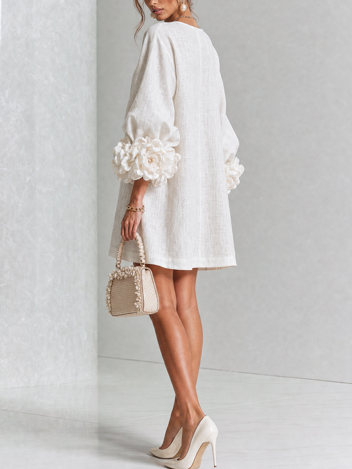 Élodie | Vestido floral abotonado