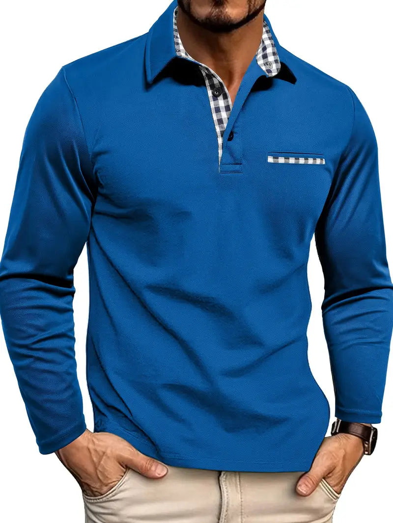 Polo de manga larga Premium