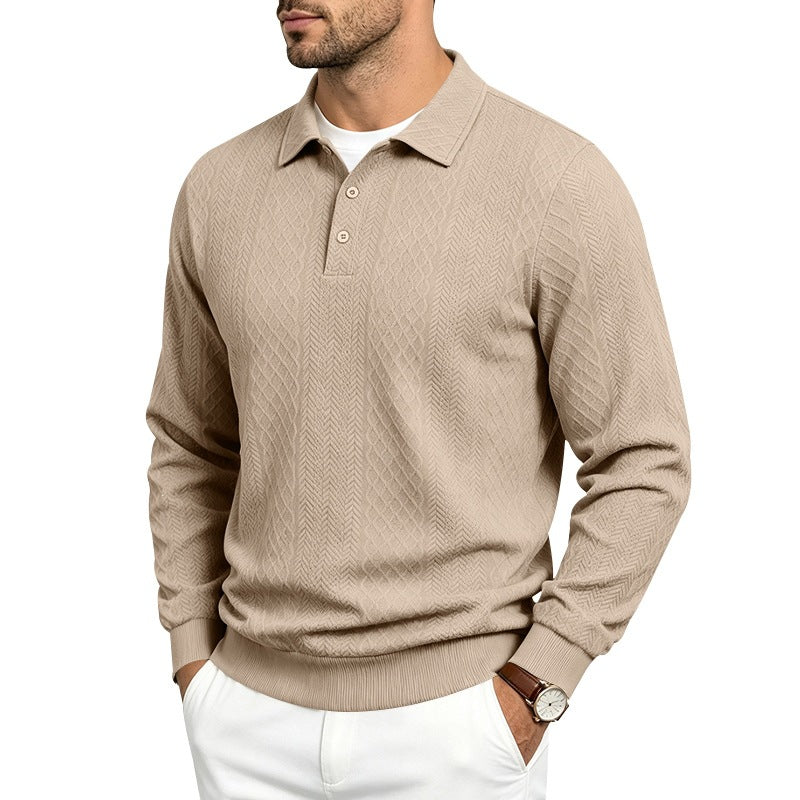 Dante | Jersey Waffle de Cuello Abierto