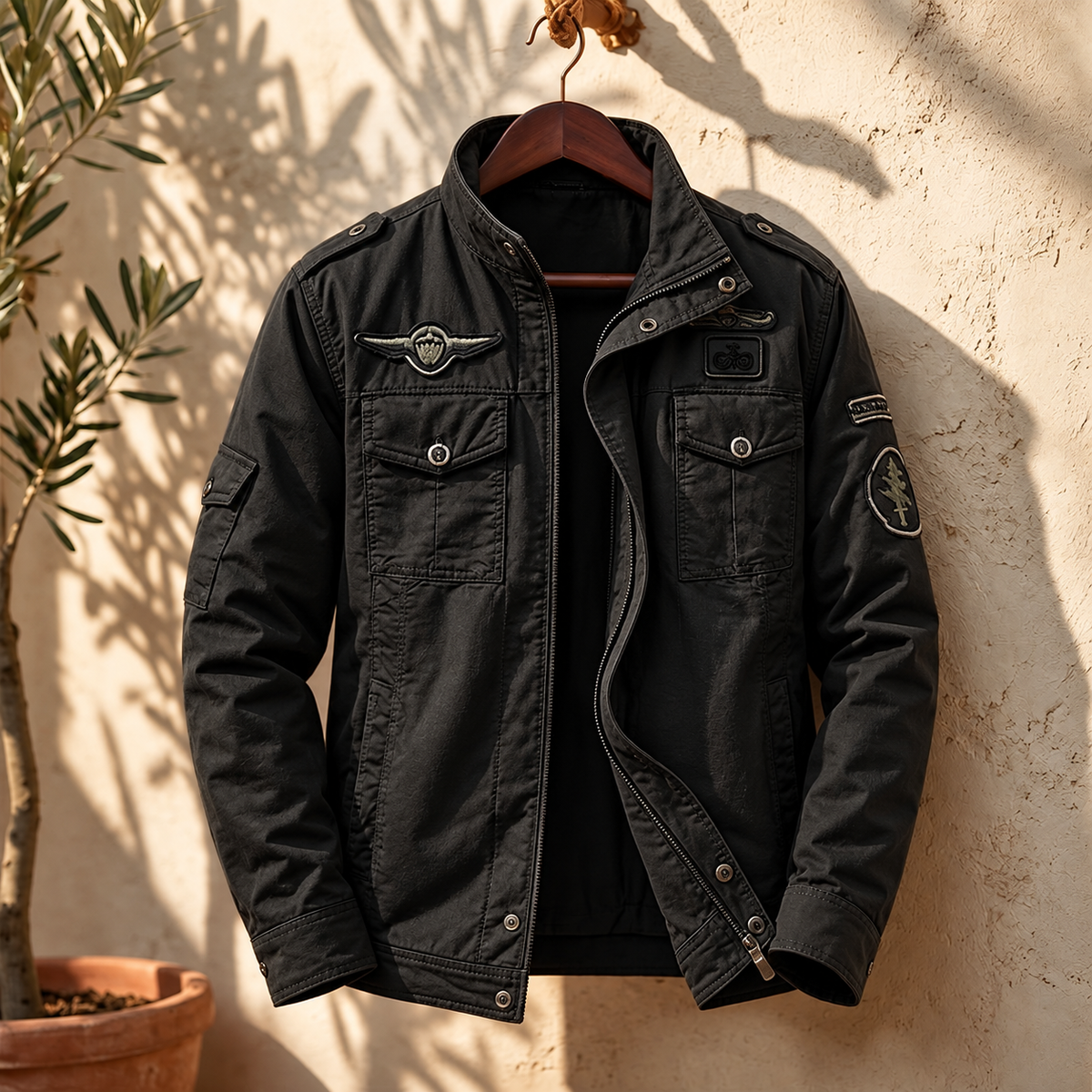 Bastien™ | Chaqueta Militar Estructurada