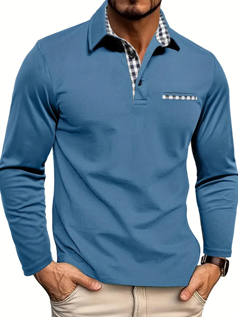 Polo de manga larga Premium