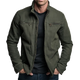 Dario | Chaqueta vintage de algodón con cremallera