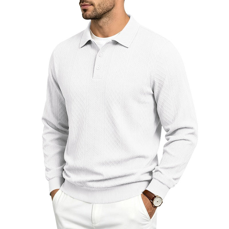 Dante | Jersey Waffle de Cuello Abierto