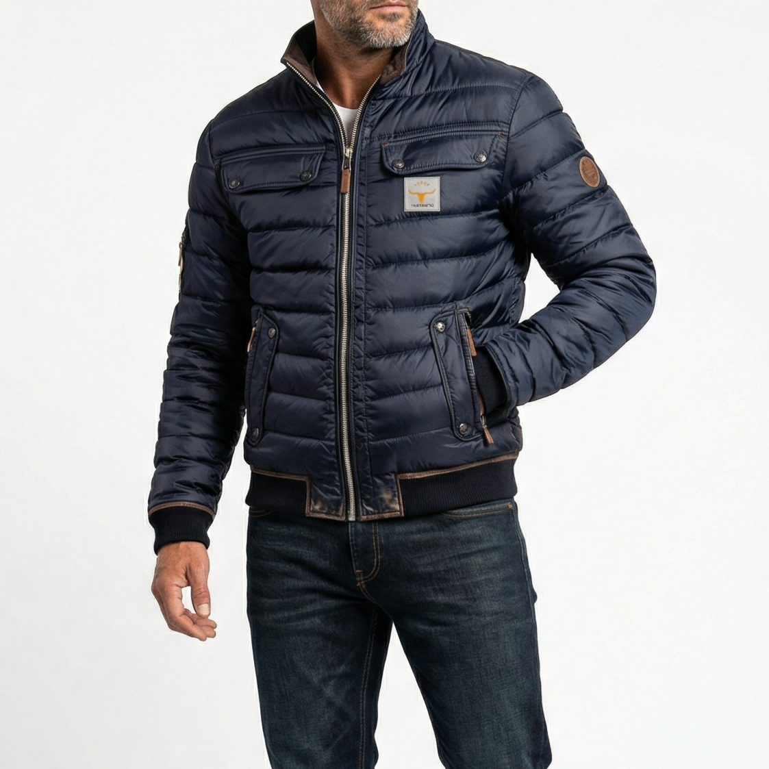 Romeo | Chaqueta Vintage de Estilo Casual