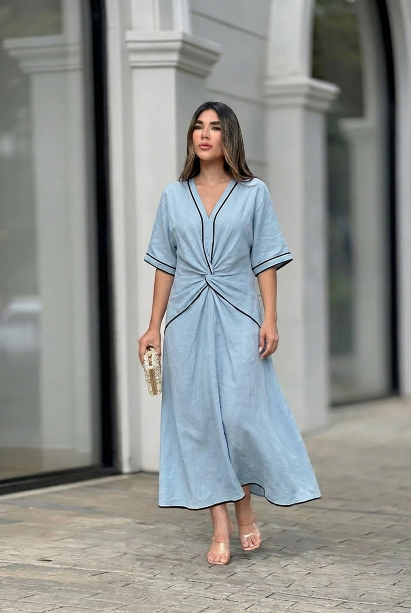 Paris - Vestido elegante primavera/verano
