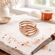 Brazalete de Cobre Love Coil